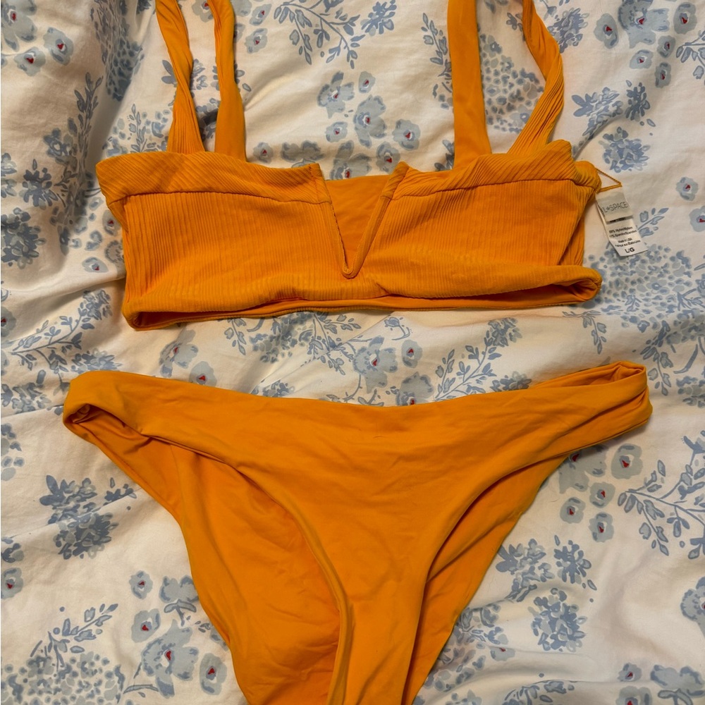 L*Space Orange Bikini Set